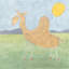 «Paris Quinn's Camel», reproduction sur toile tendue Parisi-1349217955
