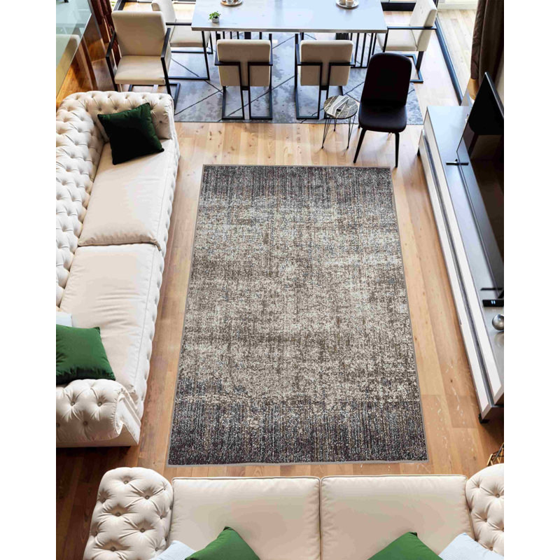 Mendon Rug DESIGN 9916 - Grey, Rectangle 5'3" x 7'7"