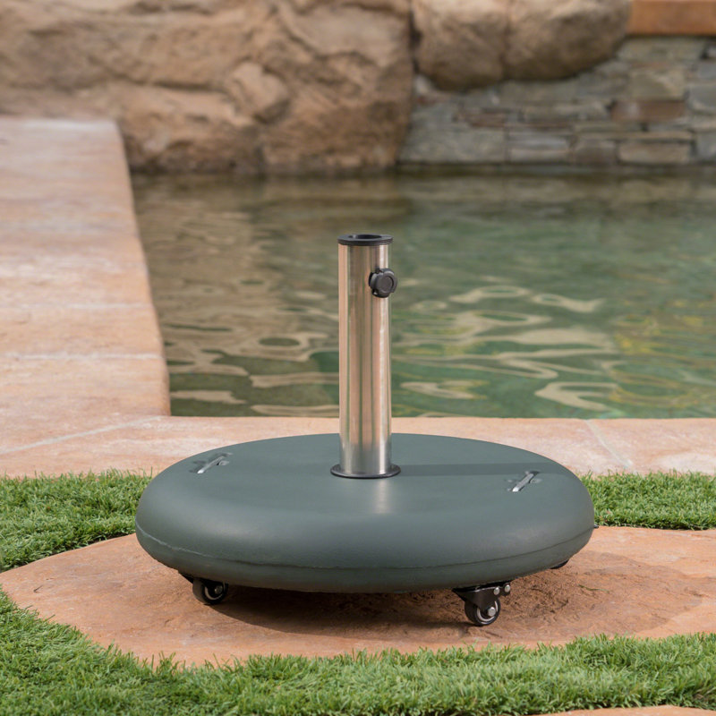 Base de parasol autoportante Lacours, Vert