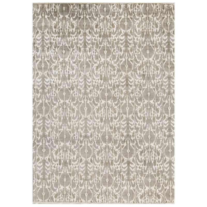 Wool Ikat Area Rug
