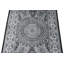 Tapis turc noir et ivoire 3x5