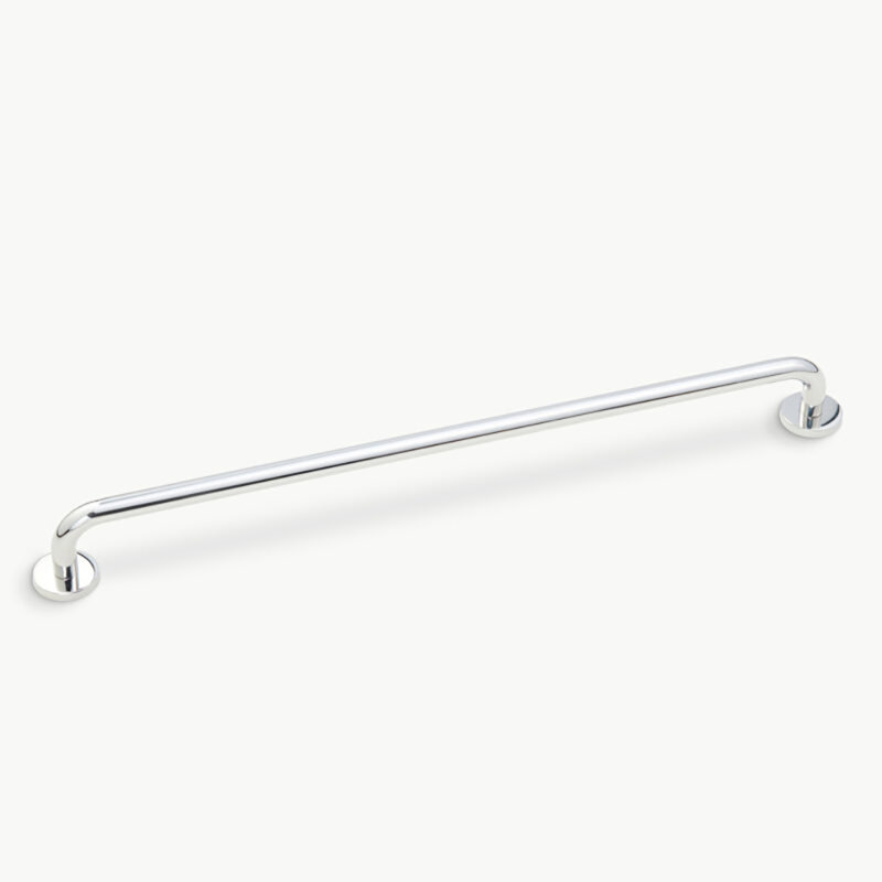 Porte-serviettes classique en chrome poli, Chrome poli