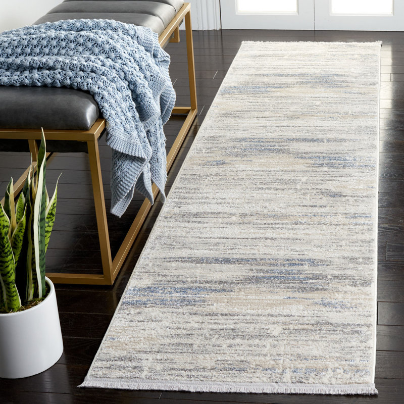 Whisper Performance Abstract Rug, Runner 2'2" x 8'