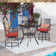 Square 2 - Person 31'' Long Bar Height Dining Set With Cushions