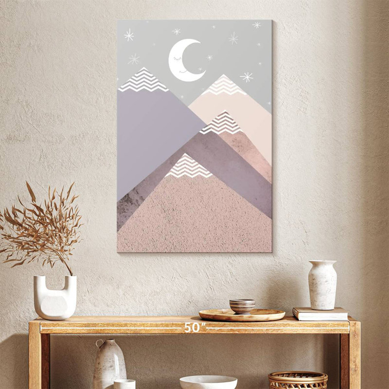 Avery Scandi Nursery Mountains, H 39 po x l 26 po