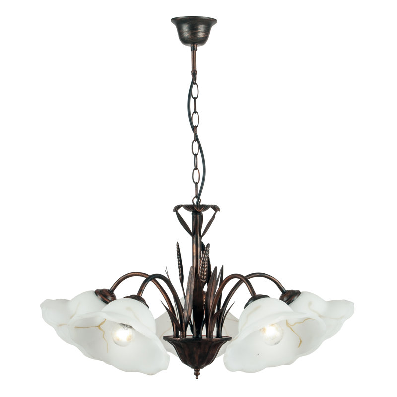 Dominy 5 - Light Shaded Chandelier