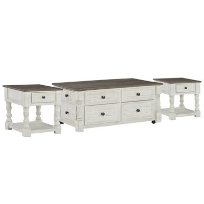 Ensemble de tables d'appoint 3 pièces Darlicia