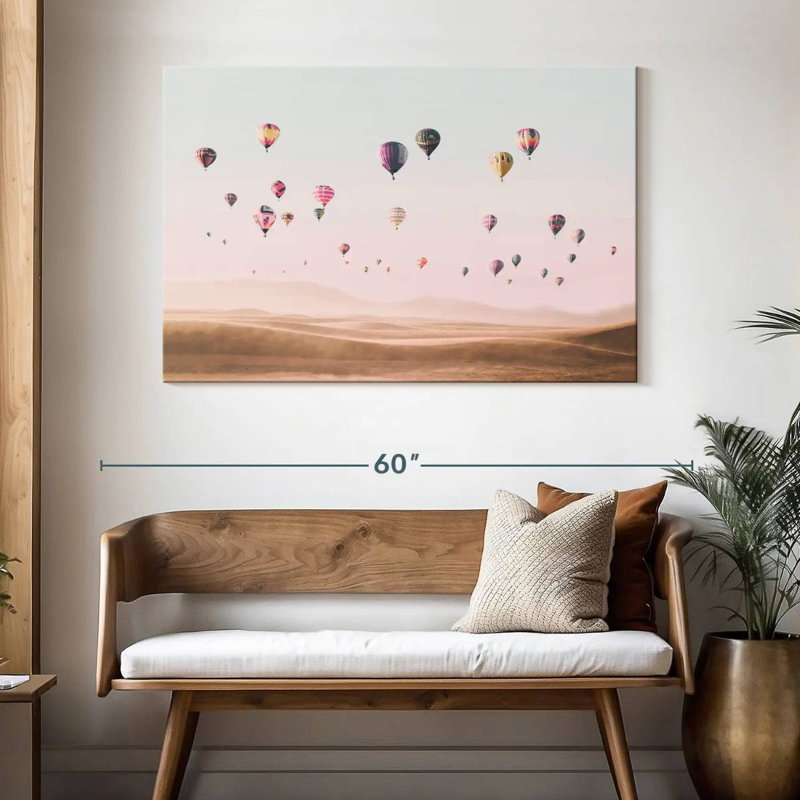 Mehar Air Balloons, 32" H x 48" W