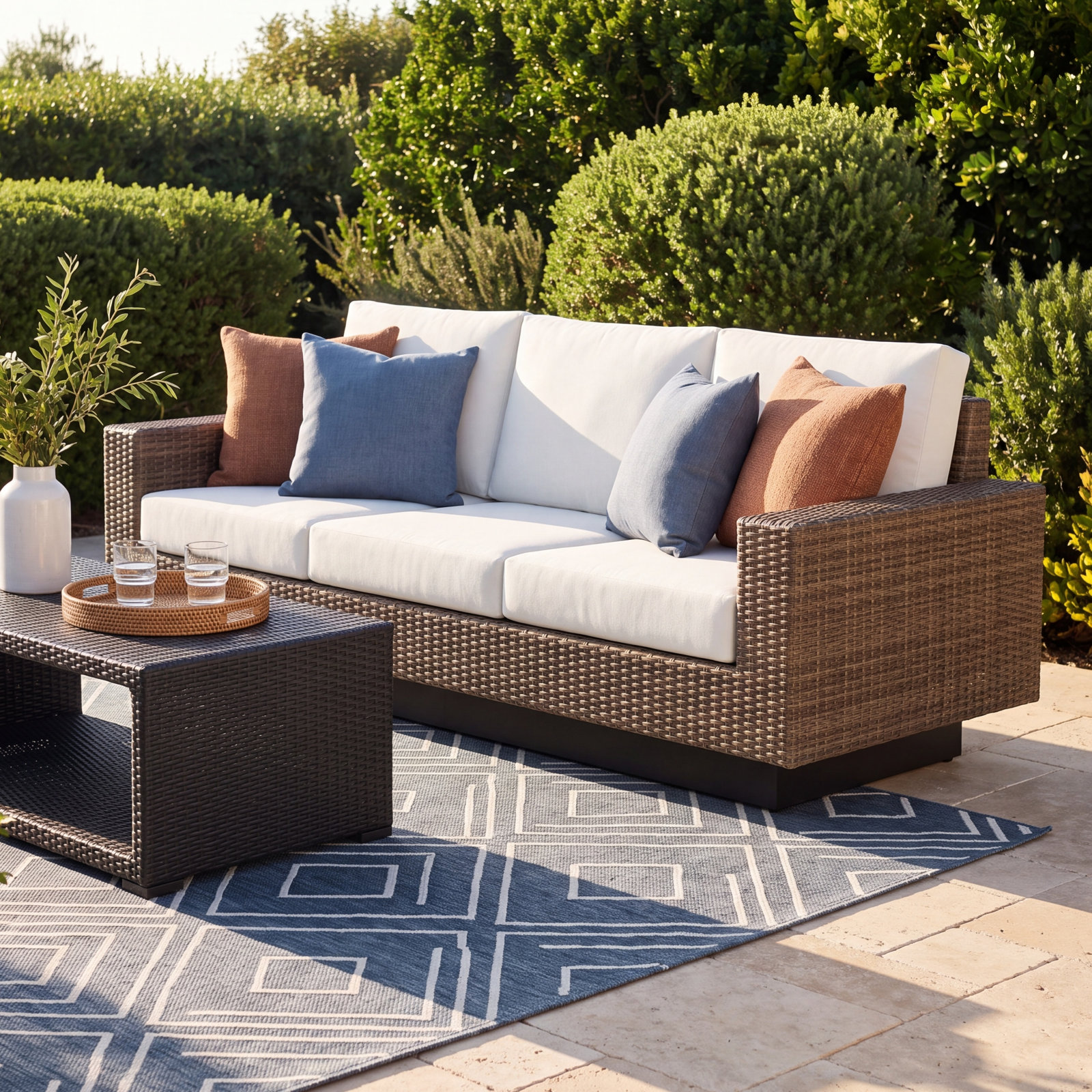 Ravinia 84" Sunbrella® Patio Sofa
