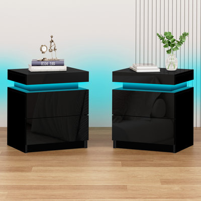 45 cm W Bedside Table
