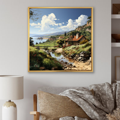 " Vineyard Charm Landscape "