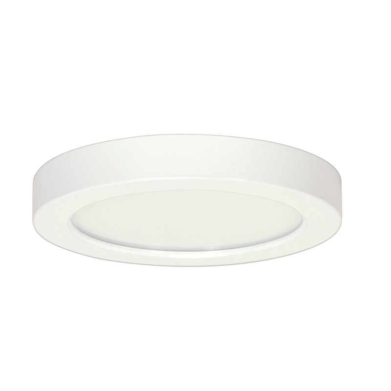 Plafonnier encastré cylindrique simple à DEL 1 lumière Elzy