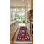 Tapis rouge traditionnel Kashmar 3X5