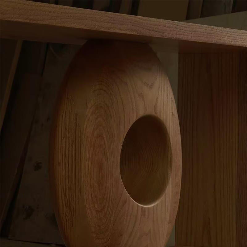 Console Modern Minimalist Art, Naturel, H 23,62 po x l 70,87 po x P 15,75 po