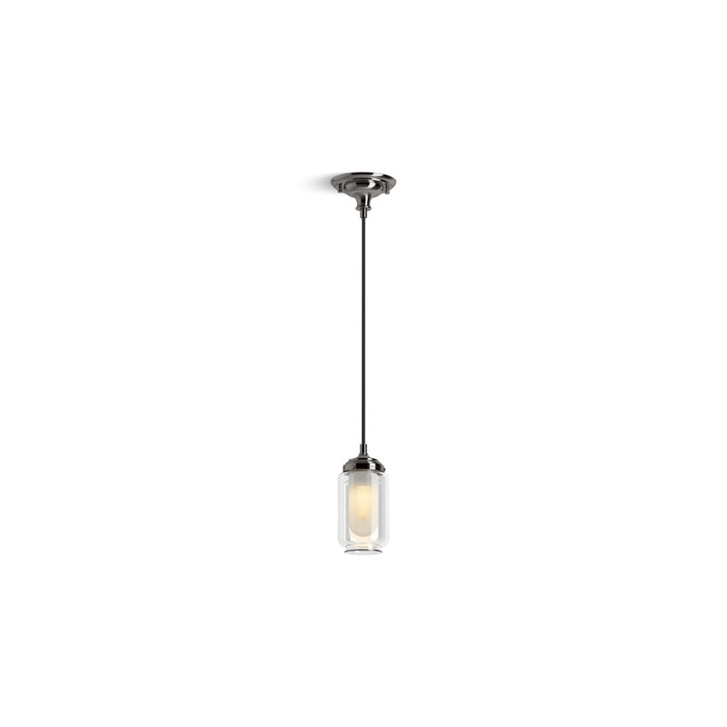 Artifacts One-Light Pendant, Titanium