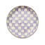 Violet Check Abundant Bowl