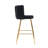 Lalo Upholstered Counter Stool with Metal Frame-2019579574