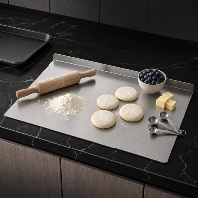 Stainless Steel Double-Sided Cutting Board