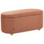 Fabric Upholstered Storage Bench-1103472723