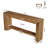 63" Solid Wood Console Table
