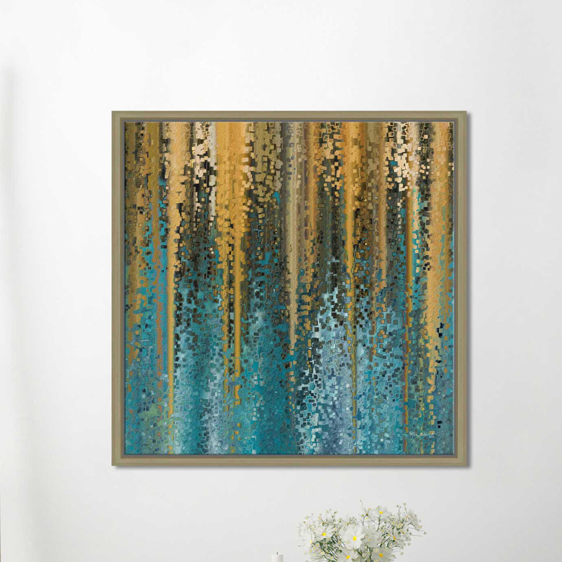 «My Delight, Psalm 37: 4» par Mark Lawrence, impression, Encadrement champagne, H 25,5 po x l 25,5 po x P 1 po
