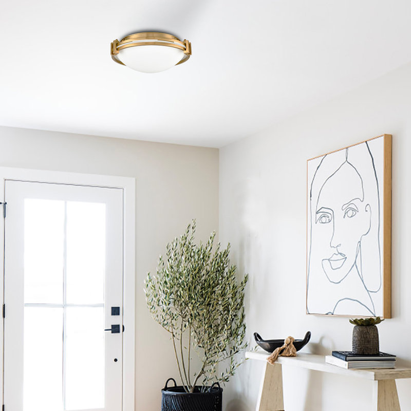 Plafonnier encastré 2 lumières 12,2 po Odea