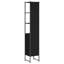 Bathroom Cabinet Brown Oak 33X33x185.5 Cm Engineered Wood-1812149155