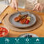 RENIOO Stoneware Dinnerware Set 12 Piece - Service for 4-1424997829