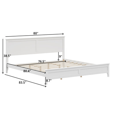 Lit plateforme Minimalist