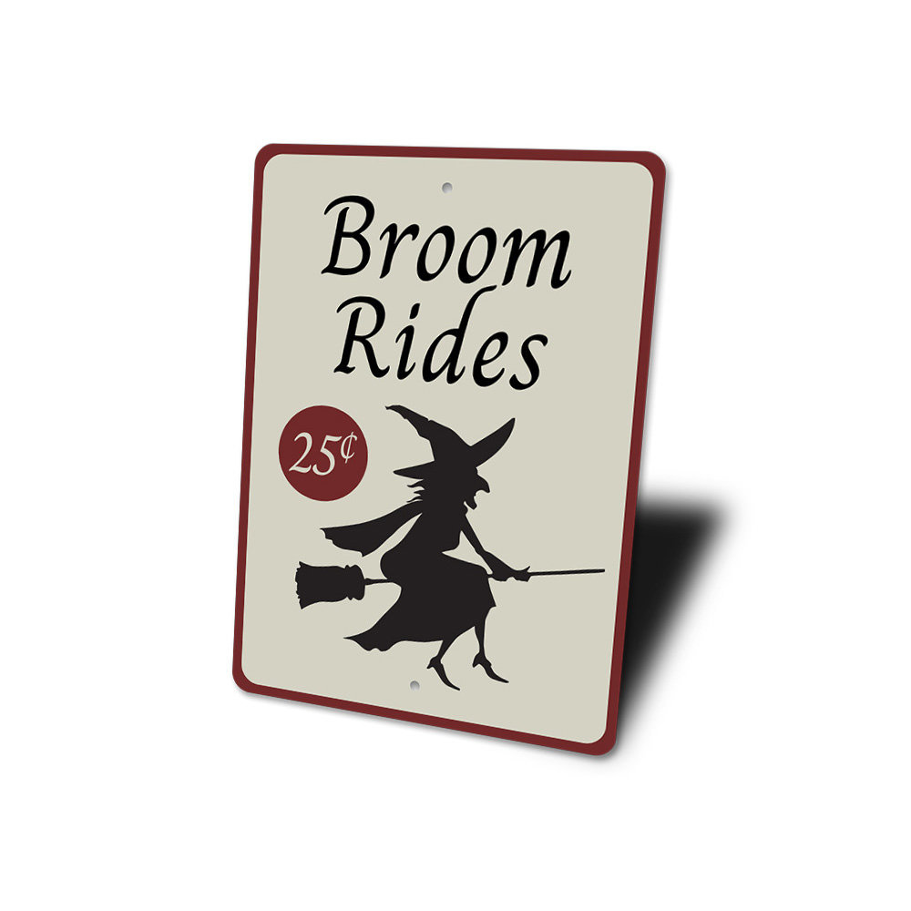 Lizton Sign Shop, Inc Broom Rides Sign | Wayfair