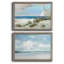 Ensemble de 2 reproductions de photos encadrées sur toile Midday Breeze-1009009199-1009009193