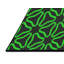 Tapis vert/noir à motifs-1029570495