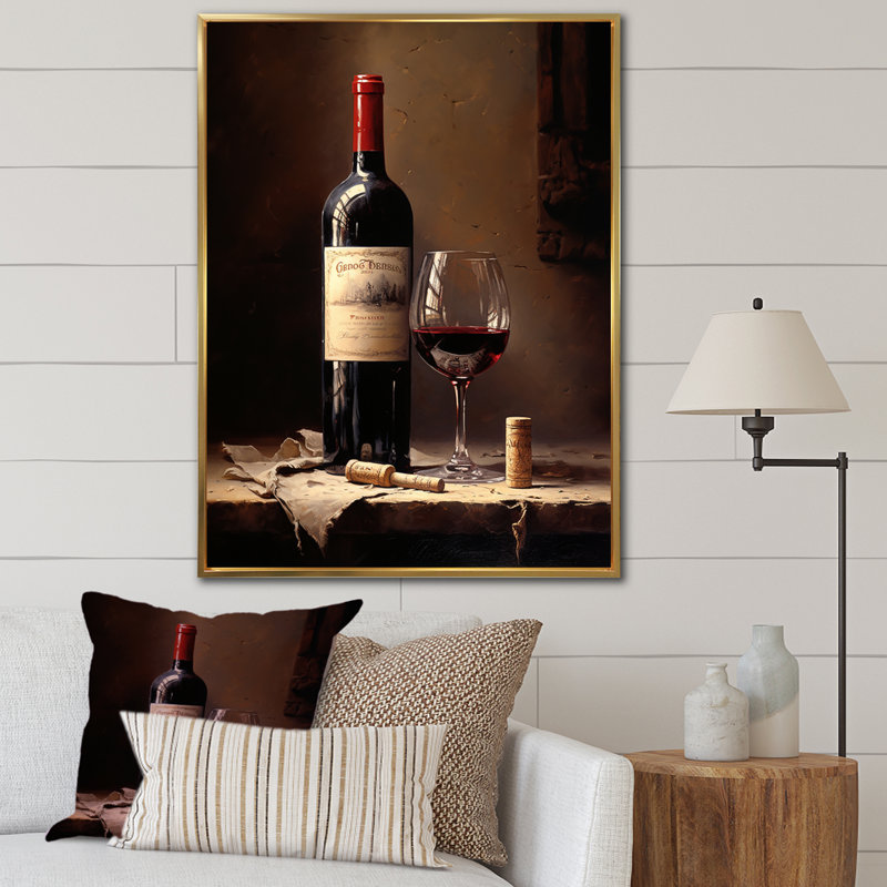 Barolos Body I sur impression sur toile, 32" H x 24" W, White Picture Framed