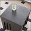 Table d'appoint carrée polyvalente pour plusieurs pièces et fonctions