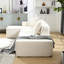 Canapé modulaire beige avec installation, Design For Living