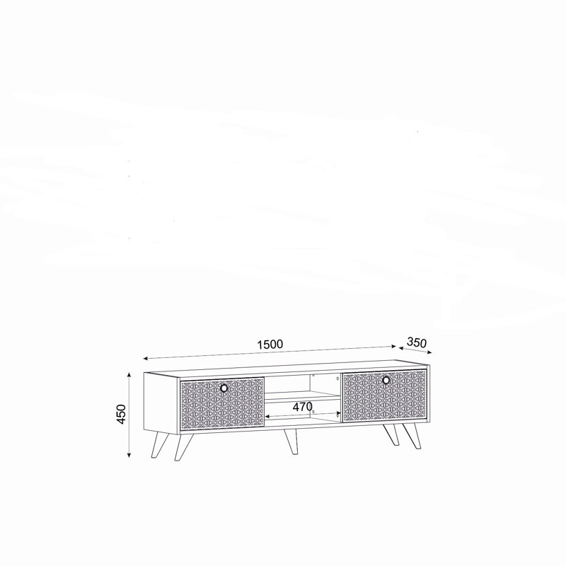 Talihina TV Stand for TVs up to 50"