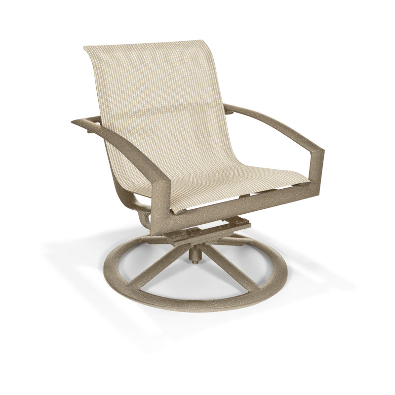 Chaise longue berçante pivotante à haut dossier Icon