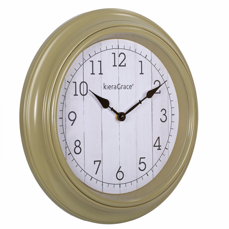 Horloge murale, Taupe