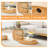 Double Clear Glass Oval Single Coffee Table-81125967
