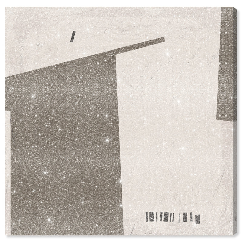 Structural Canvas Abstract Print by Oliver Gal, Black Frame, 12 x 12, 12"H x 12"W, Gallery Wrapped