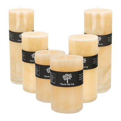 Vanilla Scented Pillar Candle