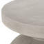 Table d'appoint légère en béton - Accessoire de couloir minimaliste et fonctionnel