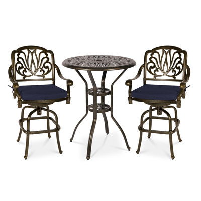 Bar Set with Metal Outer Material