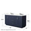 Meuble-lavabo double autoportant de 66 po avec plateau en quartz Miranda-98181077-98181078-98253447
