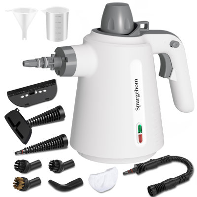 Handheld Steam Cleaner, Portable Steamer with 11 PCS Accessory & Safety Lock, Large Capacity Steam for Cleaning, Multipurpose Steam Cleaner for Home, Car, Window