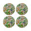 Plumeria Round Beaded Smooth Placemat-568597135