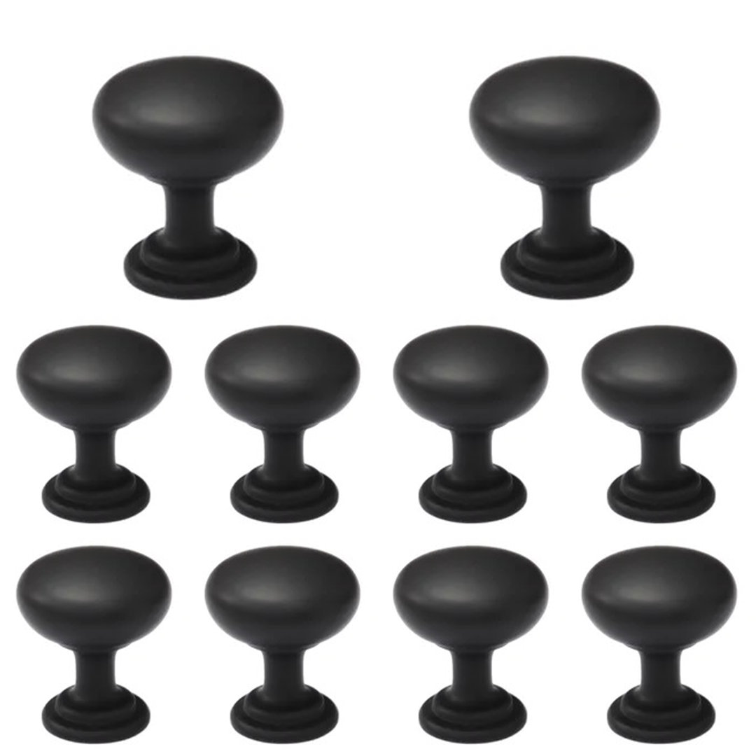 Elegant 1 in. Cabinet Knob (Set of 10) Mascot Hardware