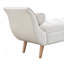 Banc rembourré, banc de bout avec 2 coussins, repose-pieds capitonné-323438868