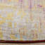 Burch Abstract Blue/Rust Area Rug-22513775