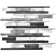 Mason 1" x 3" Metal Linear Mosaic Tile